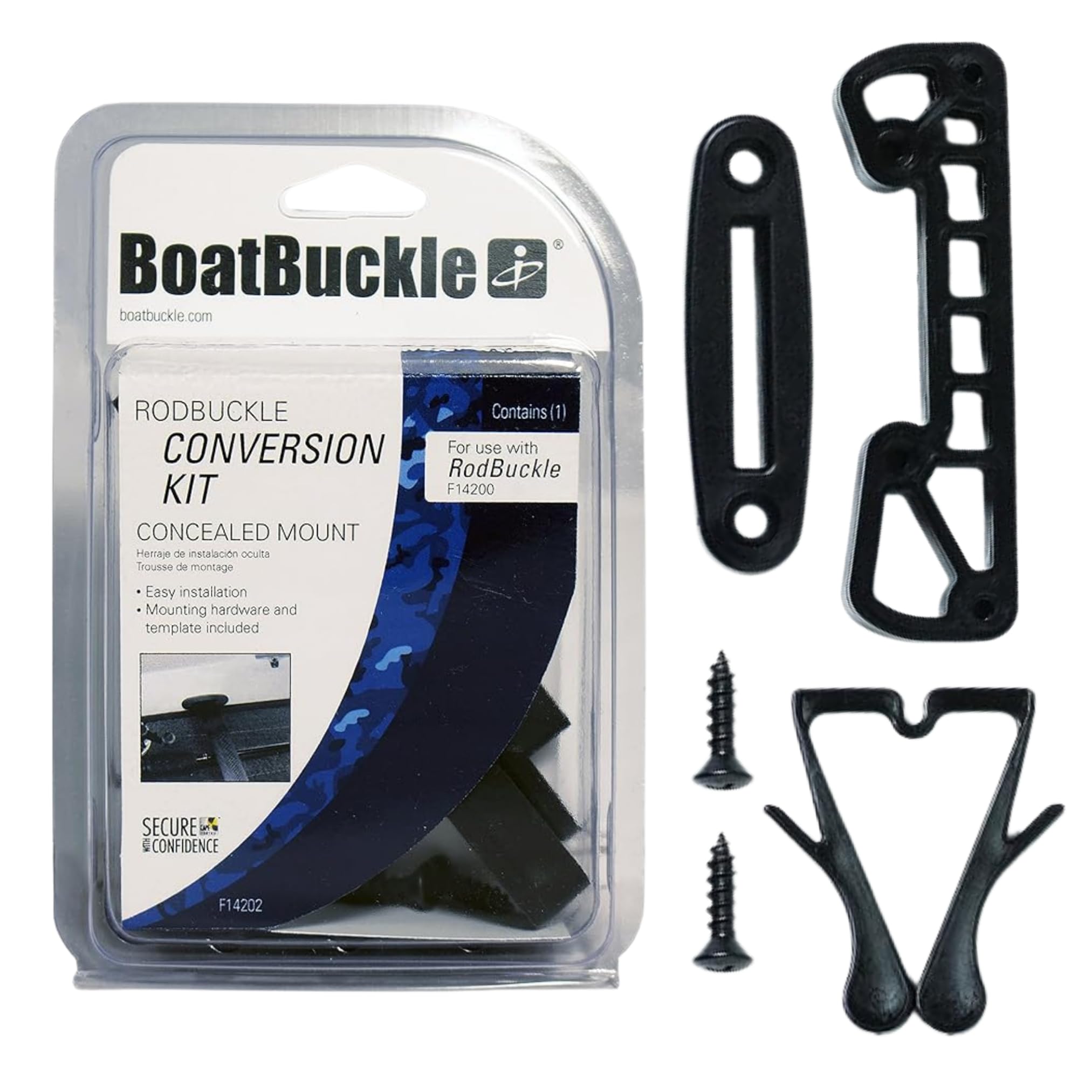 BoatBuckle RodBuckle Concealed Mounting Kit
