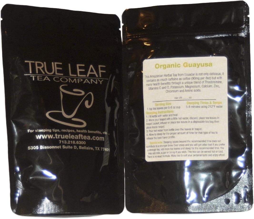 True Leaf Tea Organic Guayusa Tea 2 OZ