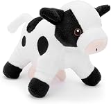 Zappi Co Cow Soft Toy for Babies 100% Recycled Plush 20cm