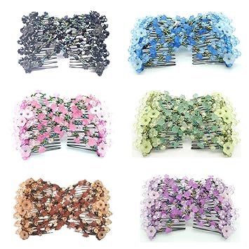 Buy Casualfashion 6pcs Magic Ez Combs For Women Hair Bun Maker