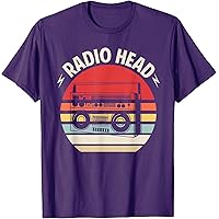 Amazon.com: Vintage Retro Radio Head T-Shirt : Clothing, Shoes