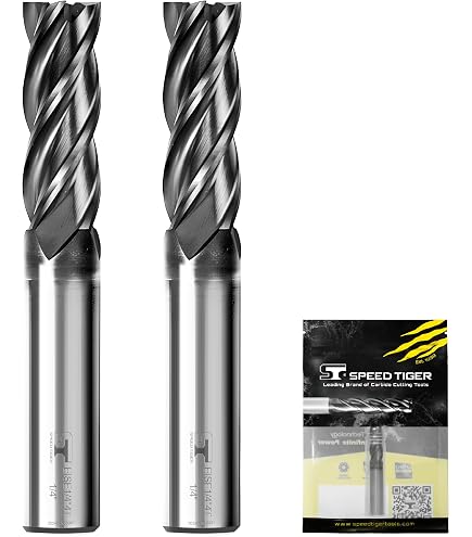 thumbnail interactive-video image 1 of Suncoast 3/8″ 4 Flute Single End 30 Degree Carbide End Mill – USA Made, Solid C-2 Sub-Micron 1 of 5