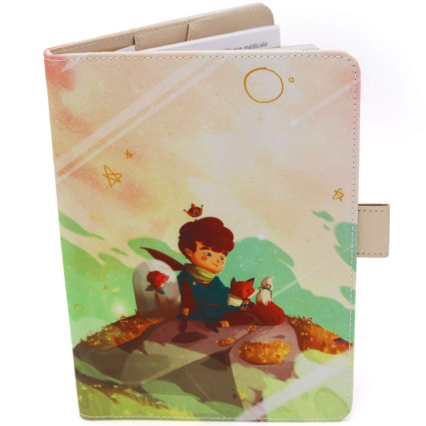 Oxrose Health Care Card for Boy Baby – Prince Pattern – A5 Format 15x21 cm – Discounts for Rangers The Orders