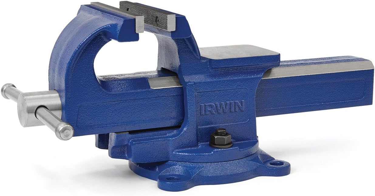 IRWIN 1978272 5-Inch/100 mm Quick-Adjusting VICE - Blue/Grey, Blue & Grey, 125mm (5in) - Image 3
