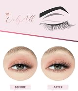 Onlyall Half Lashes Natural 3/4 Black Band C18 9-16mm Corner Lashes view 2