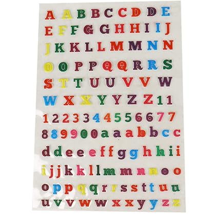 melissa and doug alphabet stickers
