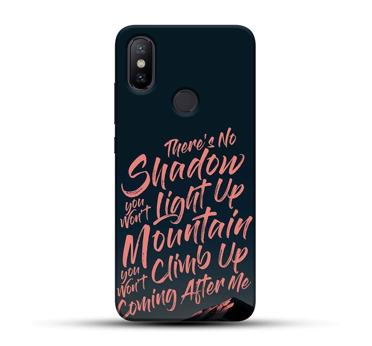Pikkme Inspirational Quote No Mountain To Clim Up Amazon In Electronics amazon in