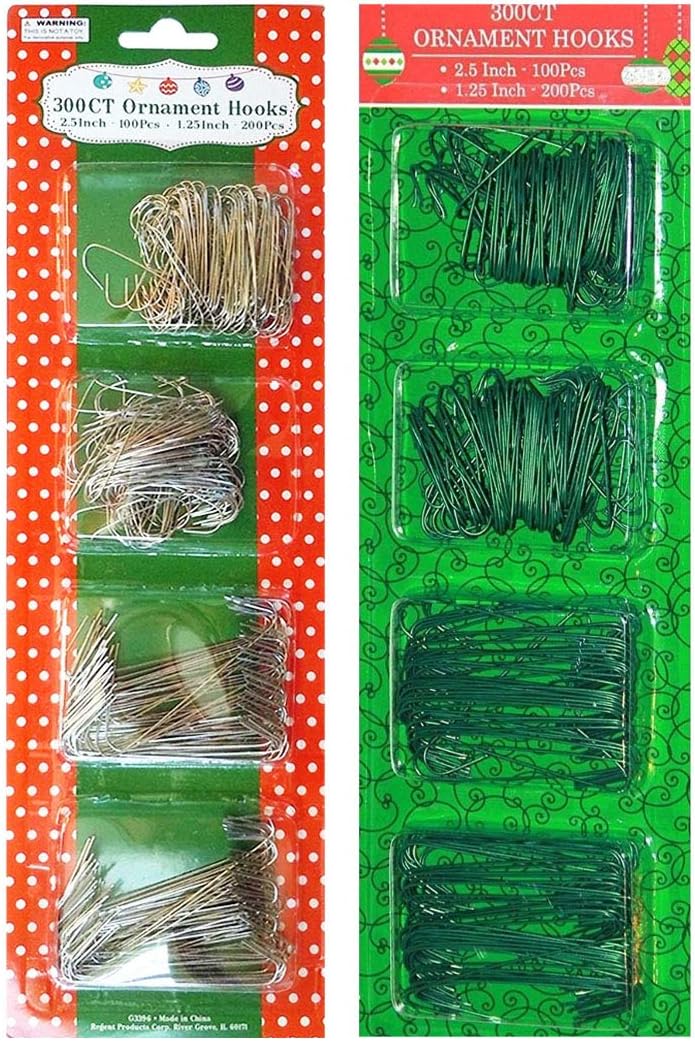 Ornament Hooks - Regent 600 Count Holiday Ornament Hooks