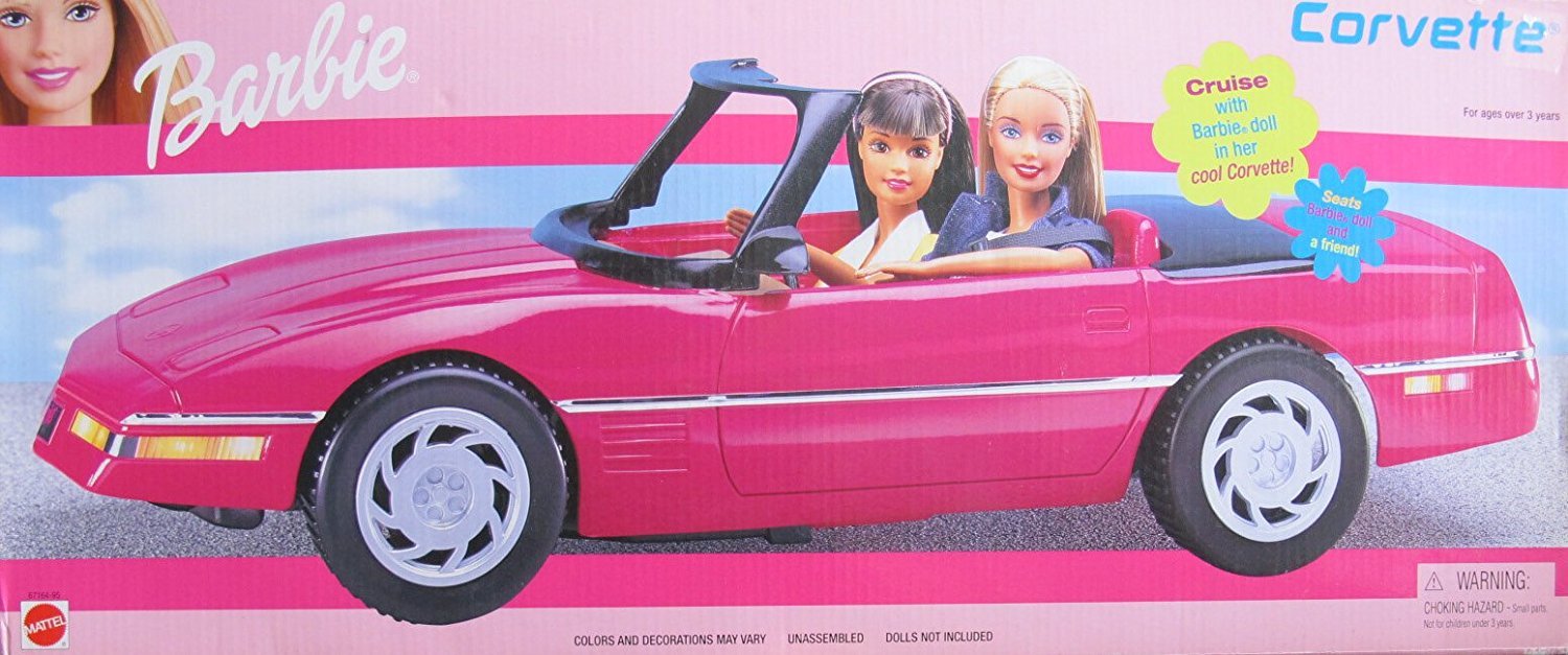 corvette barbie car