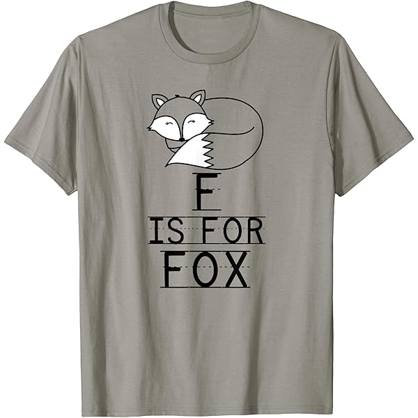 Amazon.com: F Is For Fox Pre-K Kindergarten Teacher Student Saying