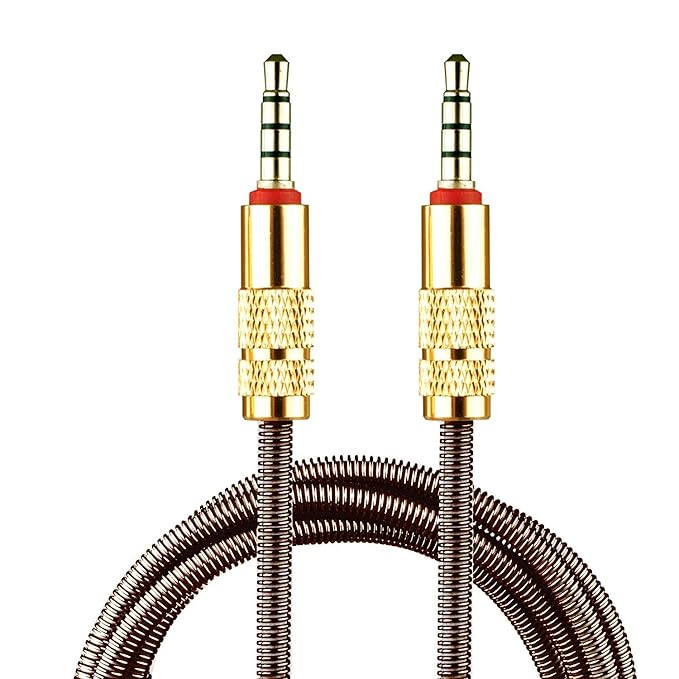 ULTRICS Câble Auxiliaire 1M, AUX Çable Audio avec 3.5mm Jack