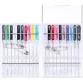 Hestya 2 Boxes Pre Threaded Needles Sewing Kit for Adults | 10 Needles Each, Assorted Colors, Easy to Quick Fix for Beginner, Travel Dorm Camping Household Clothing Repair, Save Time