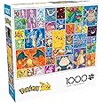 Buffalo Games - Pokemon - Frames - 1000 Piece Jigsaw Puzzle for Adults Challenging Puzzle Perfect for Game Nights - 1000 Piece Finished Size is 26.75 x 19.75, Large