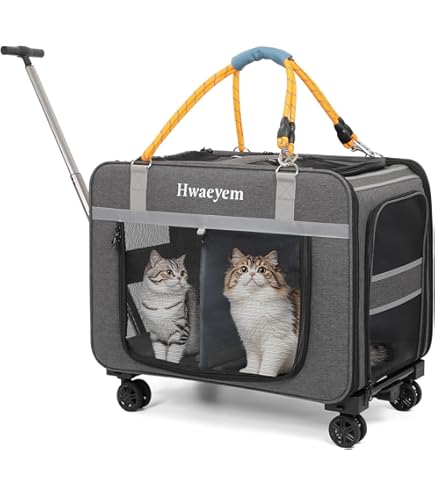 Cat Carrier Heart To Tail Pet Carrier Tote Top Opening Large 2-in-1