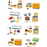 Re-Ment Sushi Restaurant Blind Box - Includes 1 of 8 Collectible Mini Figurines - Fun and Versatile Decoration