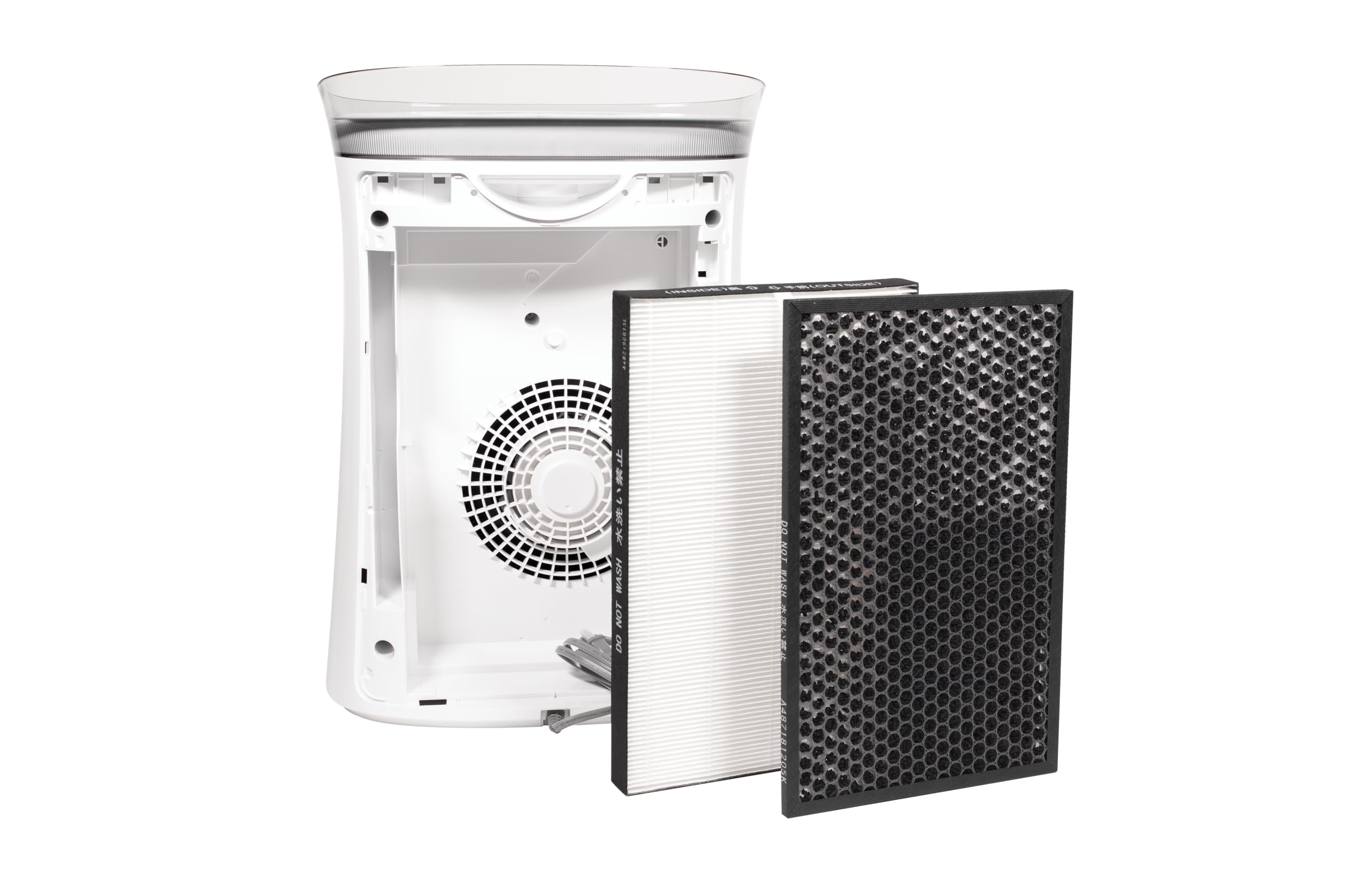 SHARP Air Purifier with Plasmacluster Ion Technology and Triple Filtration, including True HEPA Filter. Covers up to 1,253 sq ft for Medium Rooms, such as Office, for Dust, Smoke, and Pollen. FPK50UW