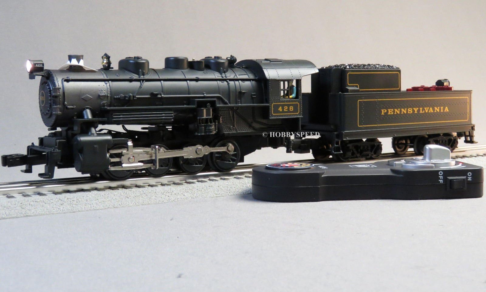 LIONEL PRR Keystone LIONCHIEF Bluetooth RC Engine & Tender O Gauge