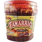 BETAMEX Tamarrico Candy Tamarind Flavor Sticks 50 Pcs 1kg/2.2pounds &ndash; Mexican Candy &ndash; Chili and Natural Tamarind &ndash; Spicy Flavor