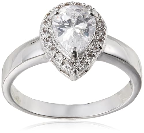 Ring for Women (Silver) (PEAR Ring SLV 11974:7)