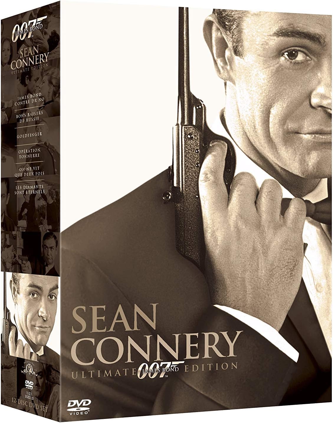 La Collection James Bond Coffret Sean Connery Amazon.co.uk Sean Connery DVD & Bluray