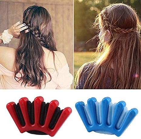 Buy 2pcs Hair Braider Diy Hair Tool Twist Braid Sponge Hair