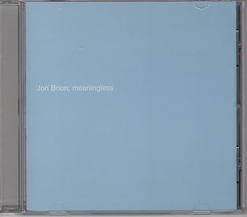 Jon Brion Meaningless Amazon Com Music