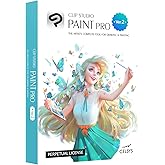 CLIP STUDIO PAINT PRO - Version 2 | Perpetual License | for Microsoft Windows and macOS