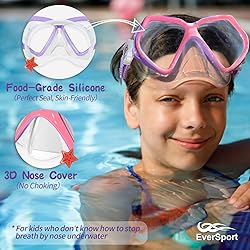 EverSport Kids Swim Goggles with Nose