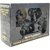 Catalyst Game Labs BattleTech Mini Force Pack: Inner Sphere Direct Fire Lance, Grey