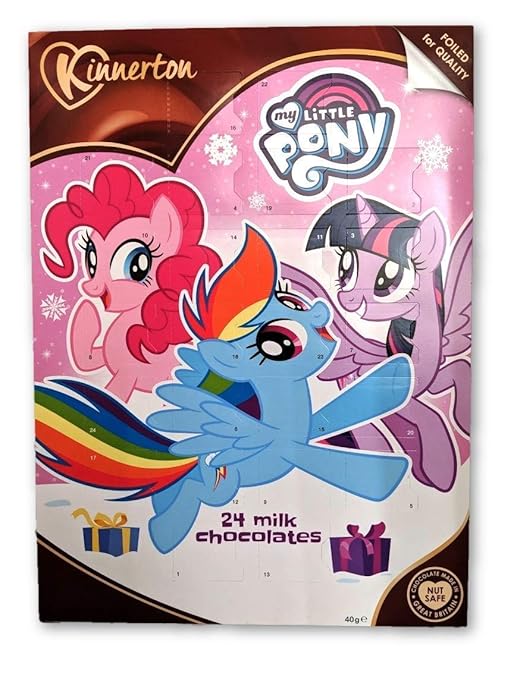 Mein kleines Pony Adventskalender mit Vollmilchschokolade für Weihnachten 2018 My Little Pony