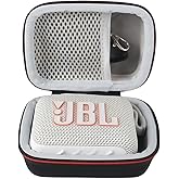for JBL Go 4 Hard Case,Cover for JBL GO 4 Speaker with Adapter Slots,Waterproof and Dustproof Feature,Ultra-Portable Bluetooth Speaker Storage Case