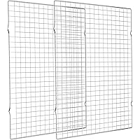 Cooling Rack for Baking 2-Pack, 16x10 Inches Baking Rack, Thick Wire Cookie Rack for Cooking, Roasting, Grilling, Drying, Ove