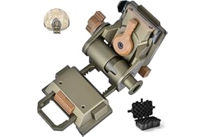 DDayuanwei Night Vision Goggles NVG Mount for L4G24 PVS14 PVS15 PVS18, Rhino Adjustable Full Metal Aluminum NVG G24 Metal Mount for Helmet