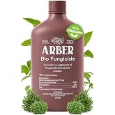 Arber Organic Fungicide Concentrate for Indoor &amp; Outdoor Plants, 16 oz | Powdery mildew, botrytis, leaf spot, rust and root rot - 16 oz makes up to 16 gallons of spray