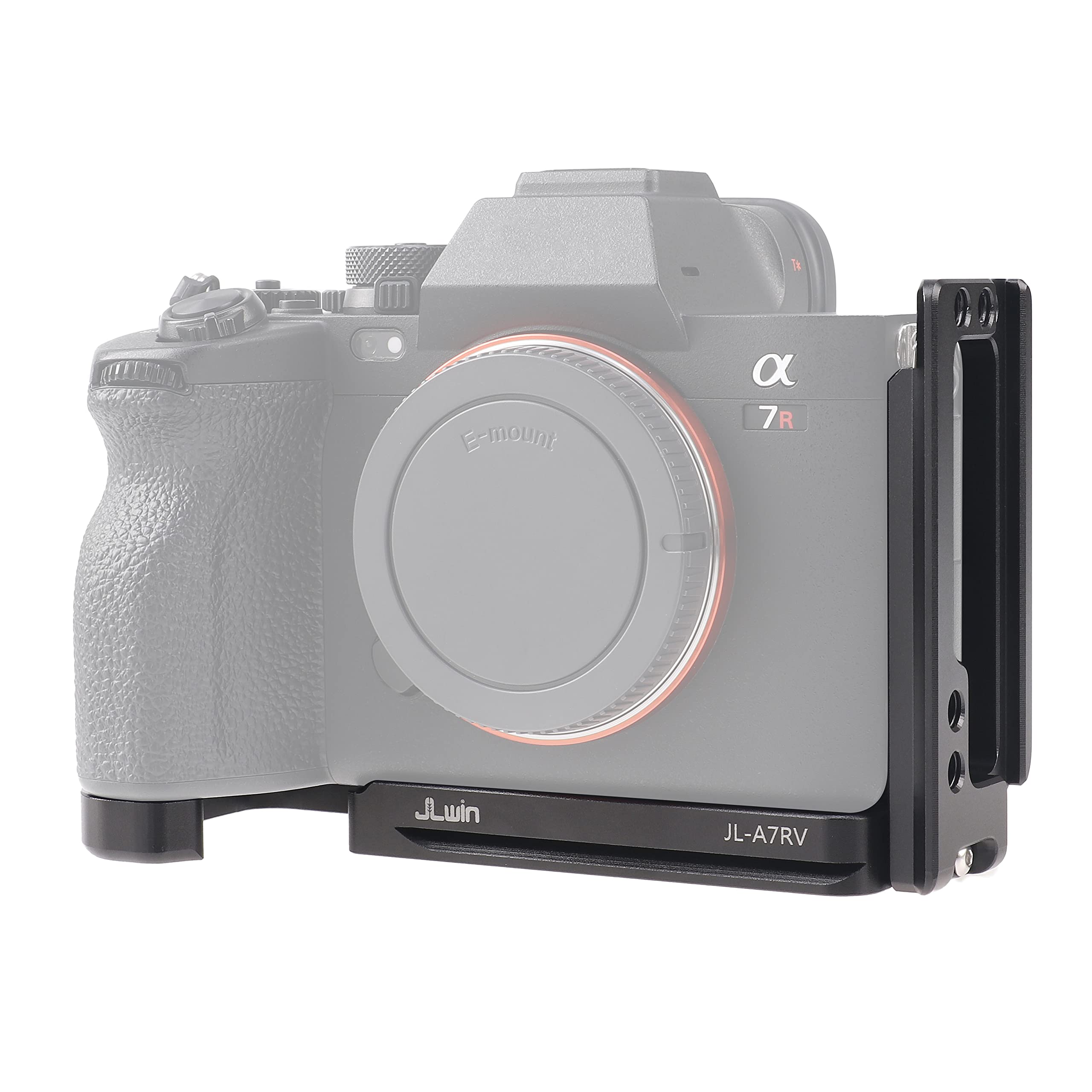 FOTGA Quick Release Plate L-Angle Vertical L-Bracket Plate for Sony Alpha 7R V A7RV Camera, Compatible with DJI Ronin RS2/RSC2/RS3/RS3 Pro/RS3 Mini Gimbal Stabiliser Arca Swiss Tripod