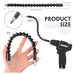 17pcs Flexible Drill Bit Extension, Include 3pcs