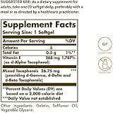 Solgar Natural Source Vitamin E 268 mg 400 IU Softgels 250 VEGAN Gluten Free view 2