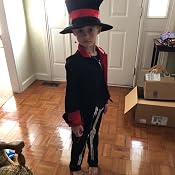 Mr Bone Jangles Costume Childrens Voodoo Priest