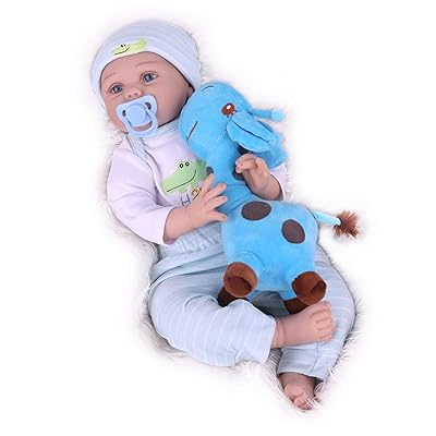 22-inch Lifelike Weighted Reborn Baby Doll Boy by Nigeria Ubuy