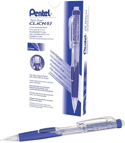 Amazon.com : Pentel Twist-Erase CLICK Mechanical Pencil, (0.7mm