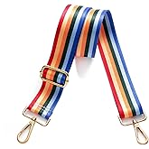 S-Jacorry Purse Strap Replacement Crossbody Wide Shoulder Strap Adjustable Canvas Straps Handbag Strap Replacement Belts