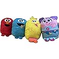 Just Play Sesame St.'s Mini 3"" Soft and Comfy Plushie Pals Cookie Monster Collect Them All!, 376038-10001-004-051023