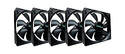 APEVIA CF512S-BK 120mm 4pin & 3pin Black Silent