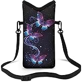 Garucesta Crossbody Phone Bag Waterproof Mini Cellphone Purse Bag with Adjustable Strap Fits Most Smartphones, 8'' x 4''