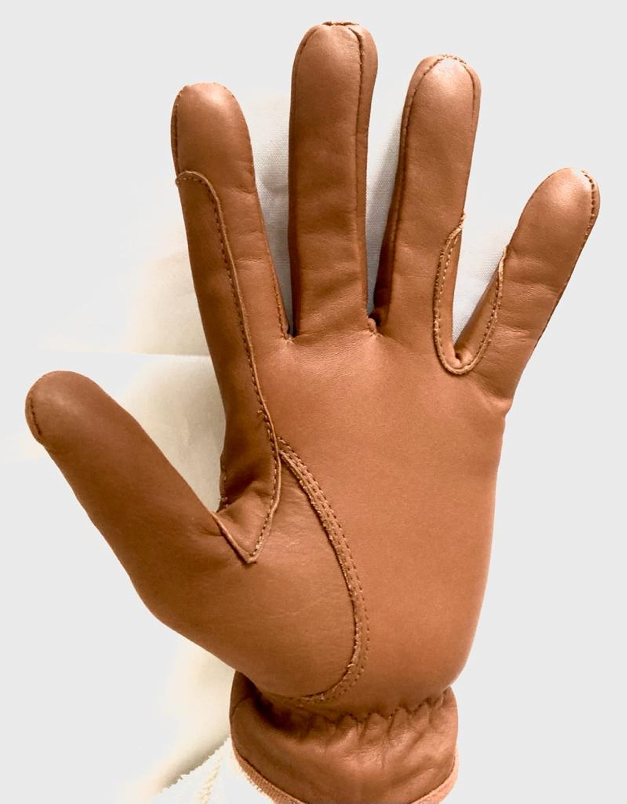 Sulkhanz Horse Riding MEN'S Gloves All Leather 100% Real Leather Dark Brown, TAN & BLACK Gents equestrian gloves (Tan, XL)