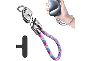LODXMJQSY Phone Lanyard Build Into C to C 240W Charging Cable - 5A Fast Charging USB-C Cable Phone Crossbody&Wrist Strap Lany