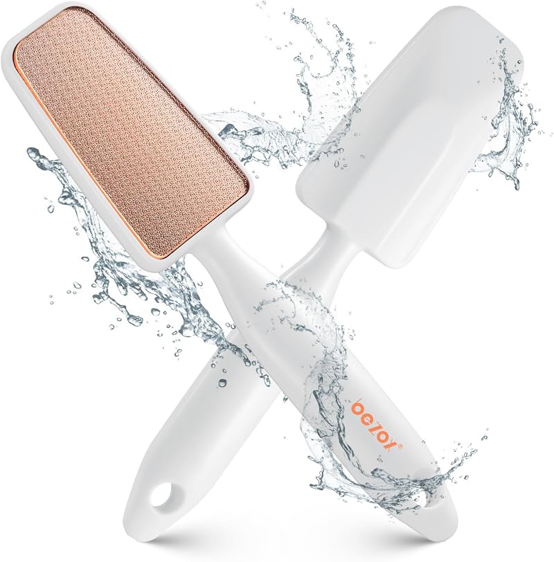 BEZOX Nano-Glass Foot File & Callus Remover with Ergonomic Handle