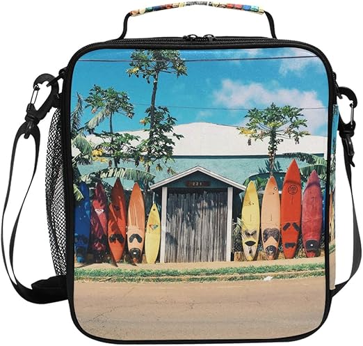 small square lunch bag