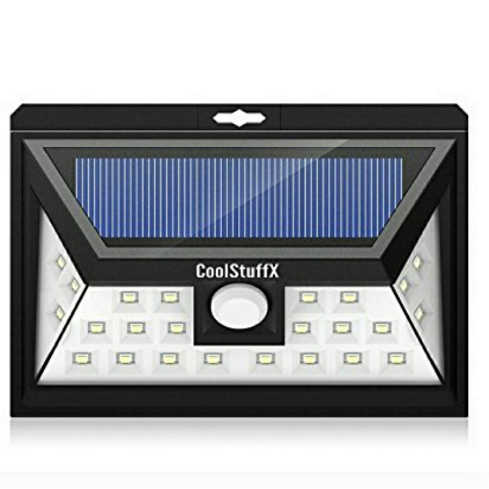 Coolstuffx 24 LED Motion Sensor Solar Security Lights. Waterproof, Sensitive Wide Angle Sensor, Ultra Bright LED, Smart Lighting Modes, Security for Gardens, Driveway, Yard, Front Door (Pack of 1)