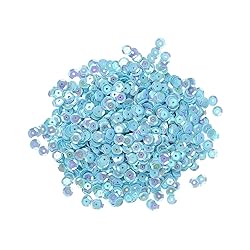 MECCANIXITY Iridescent Sequins 2400Pcs Cup Sequins
